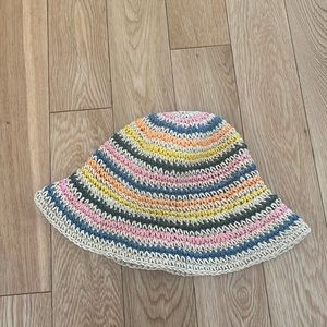 Straw Bucket Hat
